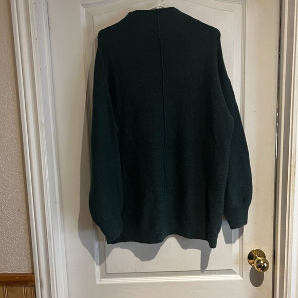 Gentle Fawn Dark Green Mock Neck Sweater – Size S - Picture 3 of 3